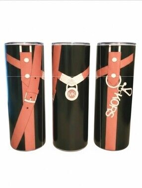 Custom Handbag 20oz Skinny Tumbler Travel Cup Hot/Cold Sublimated MK NIB